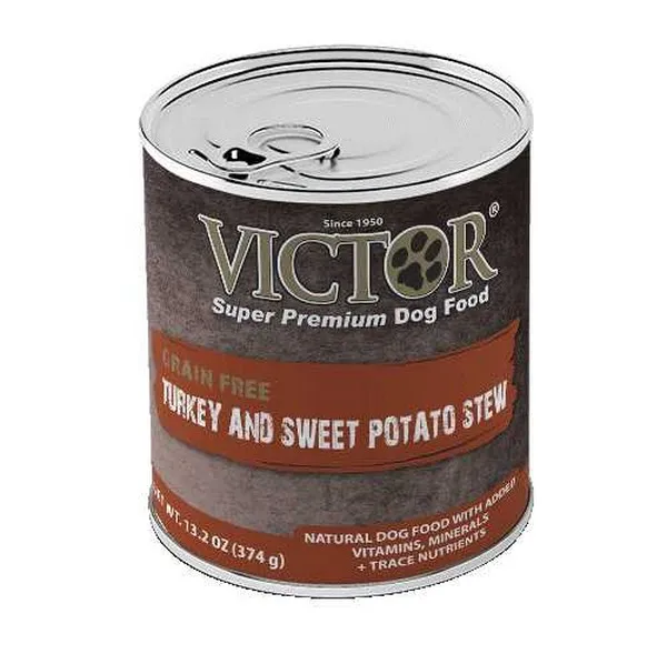 12/13.2 oz. Victor Grain Free Turkey & Sweet Potato Stew - Food
